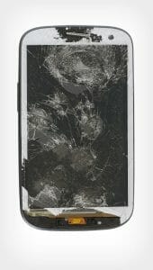 samsung rozbity displej